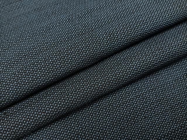 平和屋着物●男性　お召　アンサンブル　亀甲柄　正絹　逸品　未使用　AAAZ1926ph