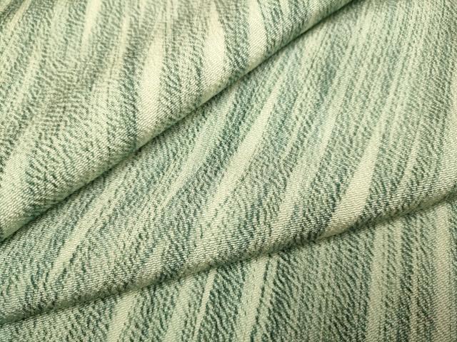 Kimono - 平和屋着物▽上質な小紋　単衣　霞文　正絹　逸品　DABD6484du