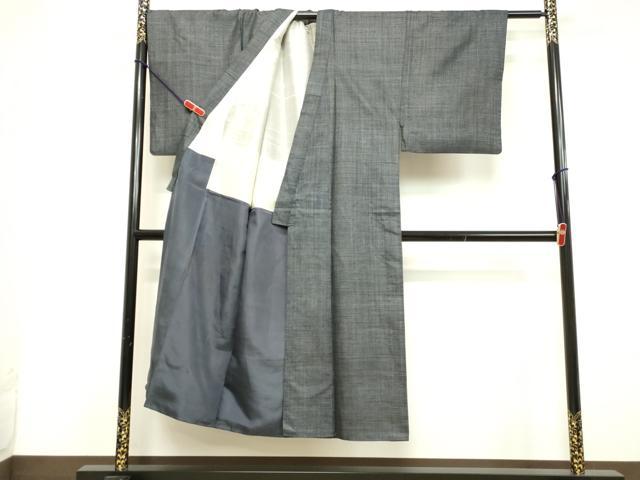 平和屋着物●男性　本場大島紬　100亀甲　総詰め　正絹　逸品　DAAV8706tw