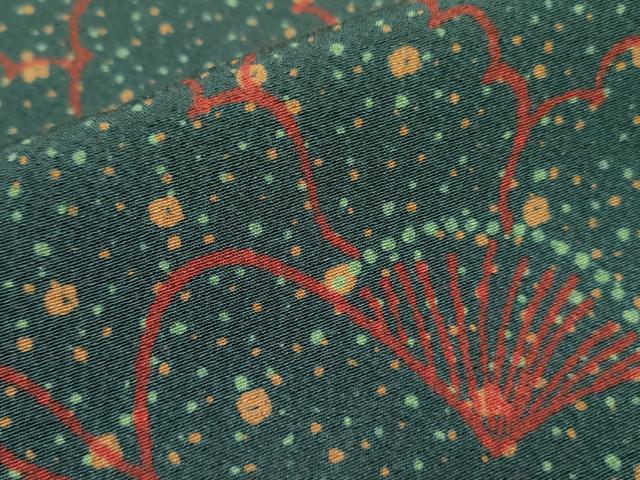 平和屋着物■上質な小紋 舞花 正絹 逸品 DABA6799op