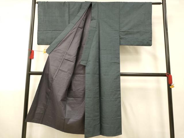 平和屋着物■男性　本場大島紬　アンサンブル　100亀甲　総詰め　正絹　逸品　AAAS4300fw 2