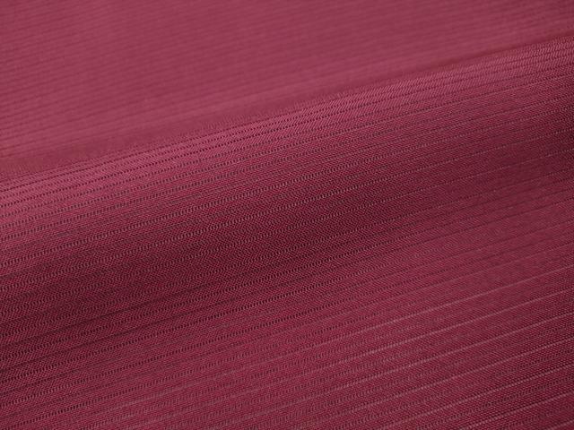 平和屋着物＊夏物 色無地 絽 中紅色 正絹 逸品 CAAV4538vp