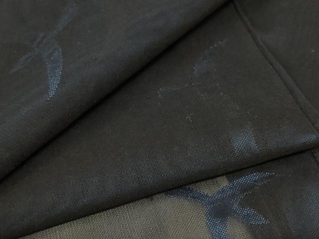 Summer Wear - 平和屋着物＊夏物　小紋　紗　飛鳥文　正絹　逸品　未使用　AABA2875jd