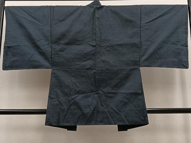 平和屋着物＃男性　羽織　本場大島紬　100亀甲　総詰め　正絹　逸品　未使用　BAAT9279gt