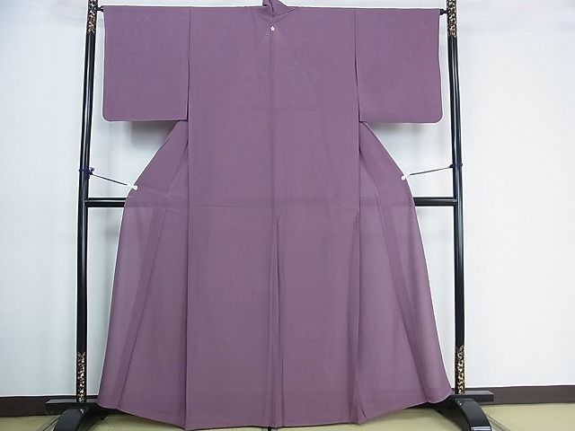 平和屋着物■夏物 色無地 絽 二藍色 逸品 DAAF2060wb