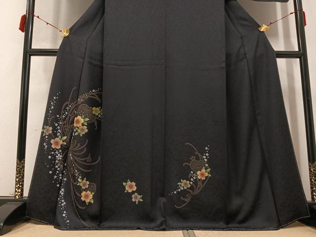 平和屋着物●訪問着　舞桜文　正絹　逸品　未使用　AABB4359ph