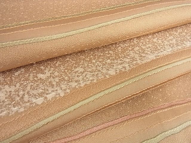 平和屋着物■上質な小紋　地紋起こし　横段文　逸品　DAAB8859ps