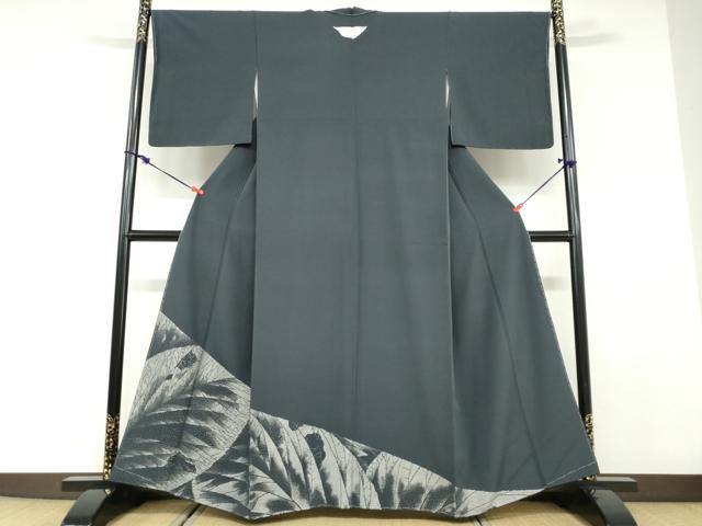 Uramono - 平和屋着物●豪華色留袖　抽象文様　銀糸　正絹　逸品　未使用　DABD9527ud