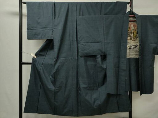 平和屋着物■男性 本場大島紬 アンサンブル 泥染め 吉祥文 反端付き 正絹 逸品 CAAP0761in 平和屋着物■男性 本場大島紬 アンサンブル 泥染め 吉祥文 反端付き 正絹 逸品 CAAP0761in