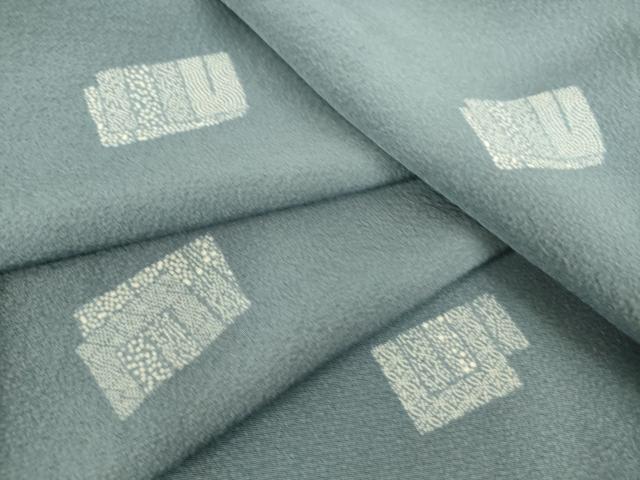 平和屋着物▽上質な小紋 単衣 源氏香 正絹 逸品 未使用 DAAS0341az