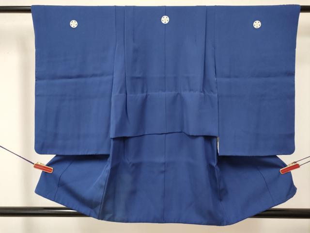 平和屋着物[]七五三 子供 男の子 祝着 瑠璃紺色 逸品 DABA3613ma