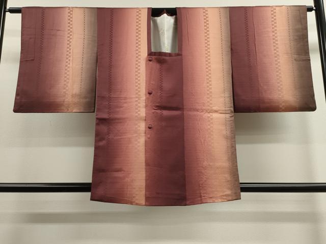 平和屋着物■道行コート 吉祥霞文 暈し染め 正絹 逸品 CAAL4426dy