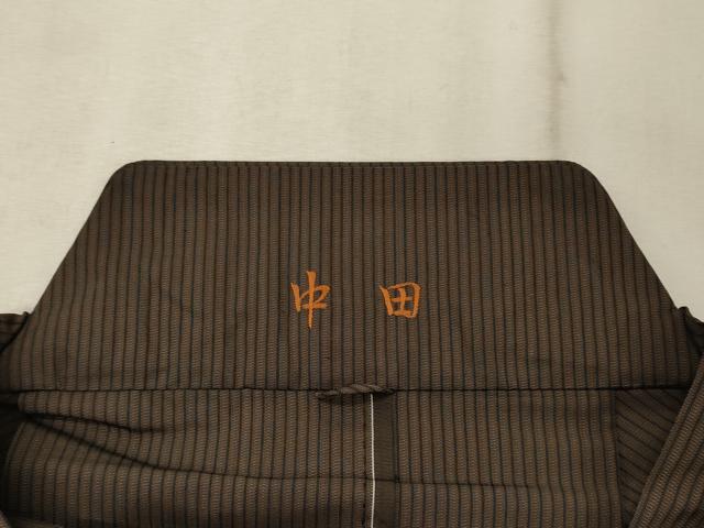 平和屋着物■男性 行灯袴 縞 正絹 逸品 未使用 CABH2980oy