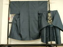 平和屋着物■男性 本場大島紬 アンサンブル 100亀甲 総詰め 正絹 逸品 AAAS0760mf