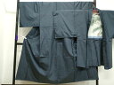 平和屋着物■男性 本場大島紬 アンサンブル 吉祥文 正絹 逸品 未使用 CAAP1942ze