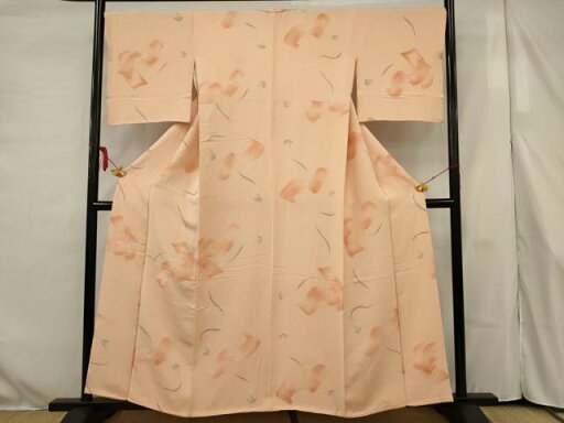 平和屋着物■上質な小紋 地紋起こし 絵巻文 暈し染め 正絹 逸品 AAAS4742ru 平和屋着物■上質な小紋 地紋起こし 絵巻文 暈し染め 正絹 逸品 AAAS4742ru