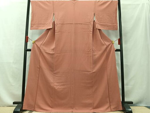 平和屋着物■上質な色無地 紋意匠 薄紅色 ロング丈 正絹 逸品 未使用 AAAS5438jh 平和屋着物■上質な色無地 紋意匠 薄紅色 ロング丈 正絹 逸品 未使用 AAAS5438jh
