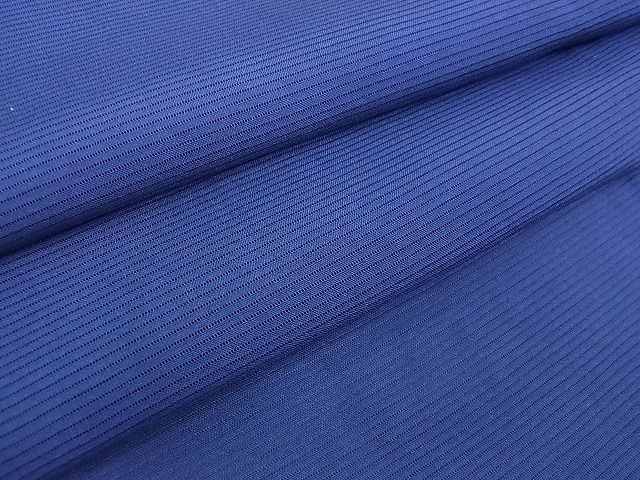 平和屋着物■夏物　色無地　絽　ネービーブルー色　逸品　DAAD9051wb