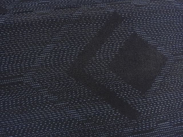 平和屋着物■本場大島紬　泥染め　菱吉祥文　逸品　CAAE3521ze