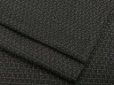 平和屋着物▽お召 単衣 抽象文 正絹 逸品 CAAR6227kb