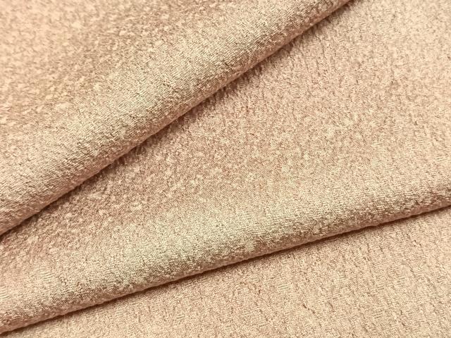 平和屋着物▽上質な小紋　単衣　霞文　正絹　逸品　AABA7671fy