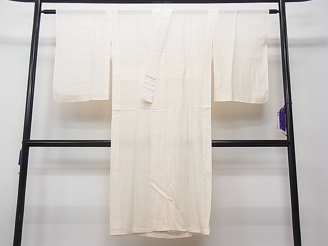 平和屋着物■夏物 長襦袢 絽 芝草文 暈し染め 半衿刺繍 逸品 CAAC9557ua