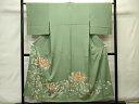 平和屋着物■豪華色留袖 作家物 鳳凰草花文 金彩 正絹 逸品 CAAP0726in