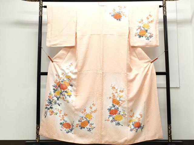 Kimono - 平和屋着物■訪問着　草花文　暈し染め　正絹　逸品　CABE6685th