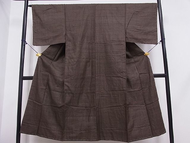 平和屋着物■男性　紬　変わり縞　逸品　DAAD8313cm