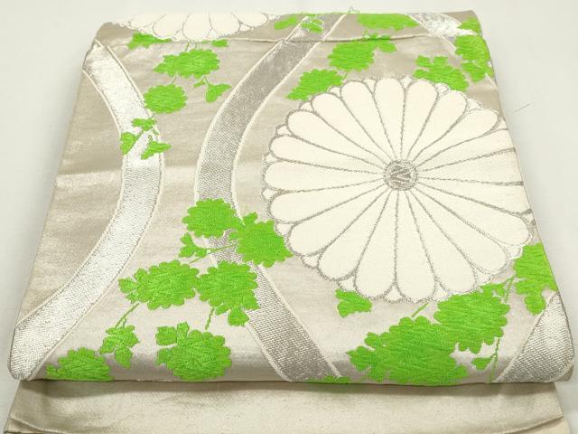 ■■■　サイズ　■■■ 長さ 428cm 幅 29.5cm程 ■■■　商品詳細　■■■ 【正絹・芯なし】 詳細に関しましては、画像をご確認ください。 大変上質な逸品になります。 お安く出品致しますので、是非この機会にいかがでしょうか？ ■■■　注意事項　■■■ ■モニター発色の具合により色合いが異なる場合がございます。 ■寸法は多少の誤差が生じる場合がございますのでご了承ください。 ■縫込みの長さが左右非対称の場合は短い部分を記載しております。 左右非対称であってもご返品・お値引き等の保証は出来かねますので、ご了承の上ご購入をお願い致します。 ■シミ等のチェックには注意を払っておりますが、見落としがある場合もございますし、個人の見解も様々ですので神経質な方のご購入はお控えください。 ■箪笥に入っておりました着物や帯なので畳みシワや匂いがあるものもございます。 ■お休みは基本的に土日祝となりますが、その他臨時でお休みする場合がございますのでご了承ください。 ■商品の発送は平日のみの発送となります。 ■夜間と土曜、日曜日はお問い合わせの回答が遅れる場合がございます。 ■当店では、お直し、紋入れ、お手入れ等は承っておりません。 ■生地の状態（ヤケ、経年劣化等）によってはサイズ直しが出来ない場合がございます。 その点もどうかご了承のうえ、ご購入をお願いいたします。 ■弊社で取り扱う商品は一点ものにつき、時期や在庫状況に応じて金額が変更となる場合がございます。 ■検針は行っておりません。予めご了承いただきますようお願いいたします。 ■【洗える着物】と記載のある商品におきましては、商品お届け後に洗濯を行ってしまってからのご返品にはご対応しかねます。 念の為、専門店でのお手入れをお願いいたします。 ■着物のサイズ目安は下記を参考ください↓ ＜女性着物＞　お端折り次第で＋5cm　−1cmが着用可能サイズ 　例）身丈170cmの場合、身長160cm〜175cm ＜男性着物＞　身丈＋約25cm〜27cm程が適応身長 　例）身丈155cmの場合、身長180〜182cm