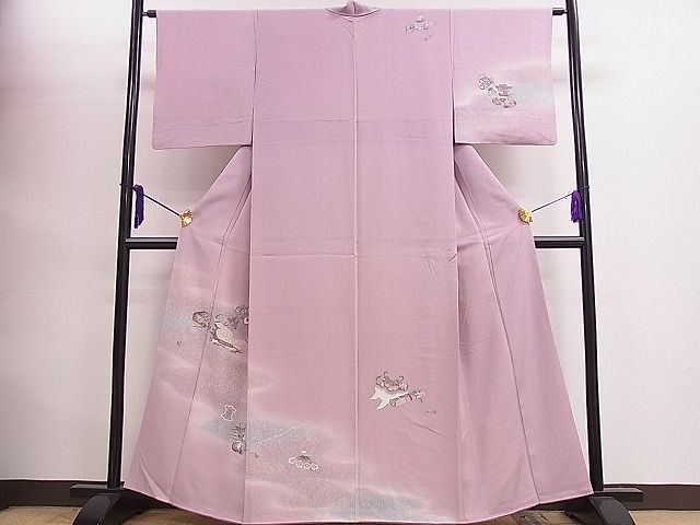 平和屋着物■訪問着 絵巻 文箱 宝尽くし 暈し染め 逸品 CAAG5628ng