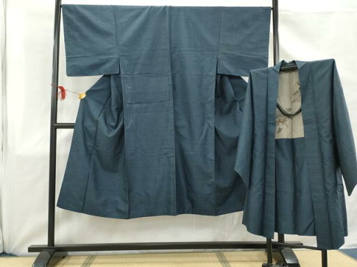 平和屋着物■男性 本場大島紬 アンサンブル 格子 正絹 逸品 AAAT1327gw 平和屋着物■男性 本場大島紬 アンサンブル 格子 正絹 逸品 AAAT1327gw