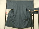 平和屋着物■男性 本場大島紬 亀甲柄 証紙付き 正絹 逸品 AAAT4248fw