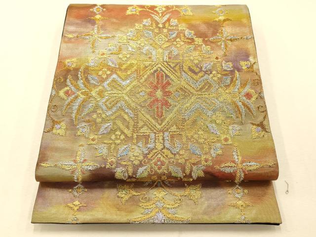 ■■■　サイズ　■■■ 長さ 428cm 幅 30cm程 ■■■　商品詳細　■■■ 【正絹・芯なし】 詳細に関しましては、画像をご確認ください。 大変上質な逸品になります。 お安く出品致しますので、是非この機会にいかがでしょうか？ ■■■　...