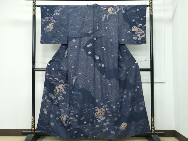 Rakuten - 平和屋本店●極上　訪問着　総刺繍　中国三大刺繍　スワトウ相良刺繍　松竹梅雪輪吉祥文　金糸　逸品　CZAA5460s6