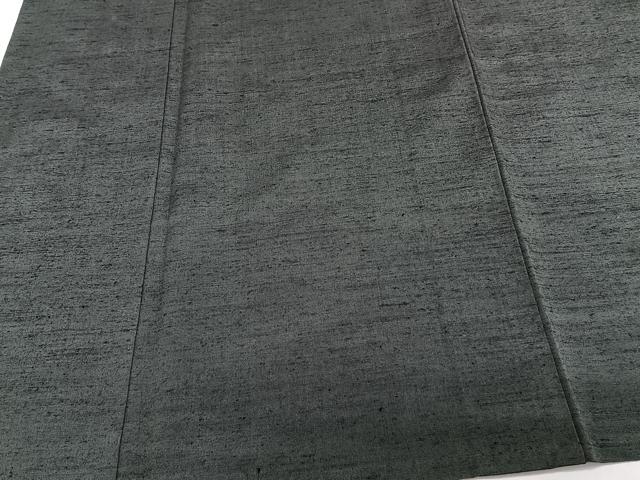 平和屋着物▽男性　紬　単衣　アンサンブル　革色　正絹　逸品　CAAW1536xi