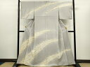 平和屋着物●訪問着 総刺繍 吉祥文 暈し染め 金糸 正絹 逸品 CAAR6562ze