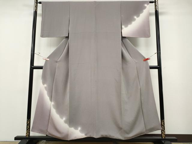 Rakuten - 平和屋着物●訪問着　雪輪文　暈し染め　鬼しぼ縮緬　正絹　逸品　未使用　CABF3366ut
