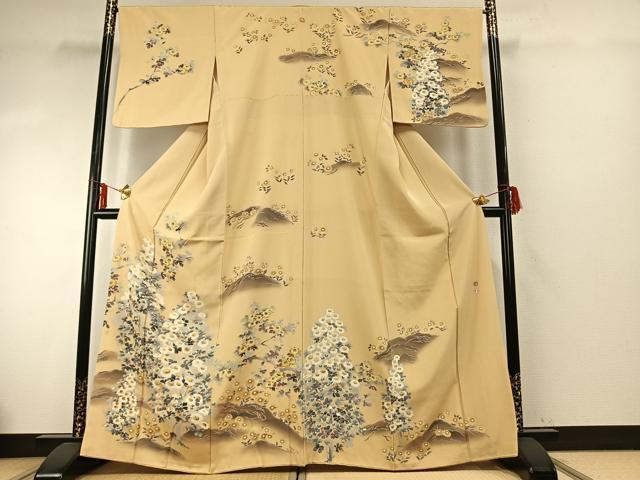 きものヱビス ■ 本手描き友禅 松本健一 作 訪問着 きものヱビス □ 本手描き友禅 松本健一 作 訪問着 レディース