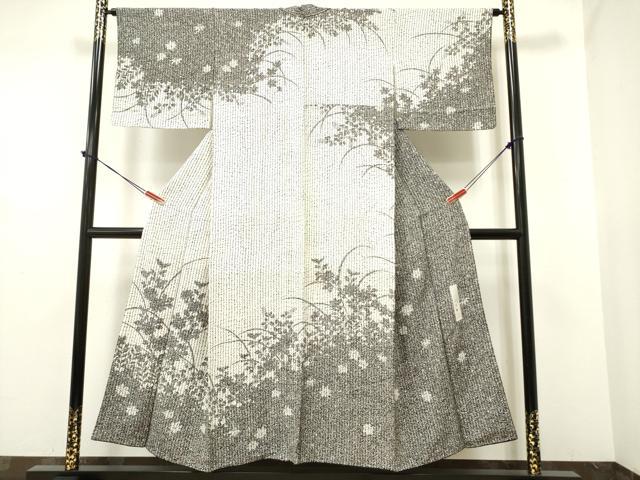 平和屋着物○山下晴三 京友禅競技大会受賞 訪問着 樹林文