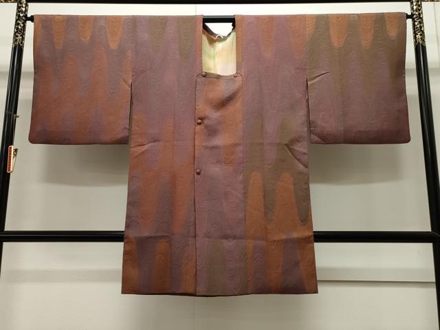 Coat - 平和屋着物∞道行コート　吉祥文　ロング丈　正絹　逸品　CAAW4945dy