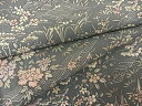 平和屋着物▽上質な小紋 単衣 立波松竹梅花文 正絹 逸品 BAAS8059yc