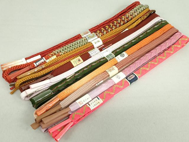 平和屋着物●和装小物帯締め10本笹...