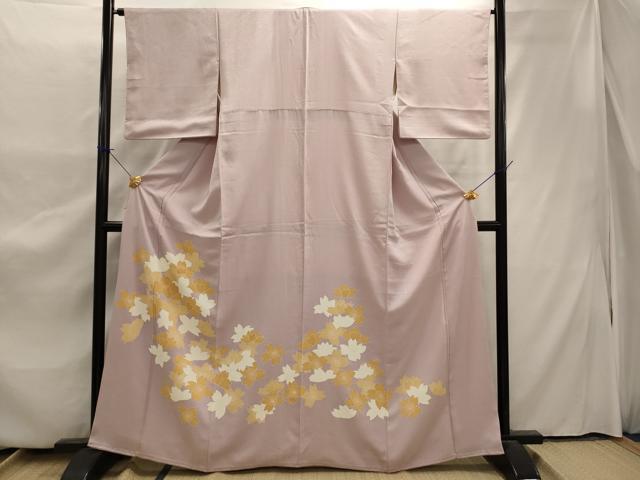 平和屋着物■豪華色留袖 舞花文 正絹 逸品 AAAZ0847ru