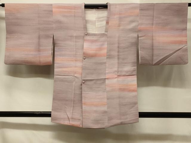 乐天商城 - 平和屋着物＃道行コート　横段文　暈し染め　正絹　逸品　CABB8115in