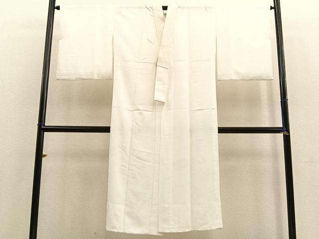 平和屋着物■長襦袢　無双仕立て　流水花地紋　洗える着物　BAAU4749gt