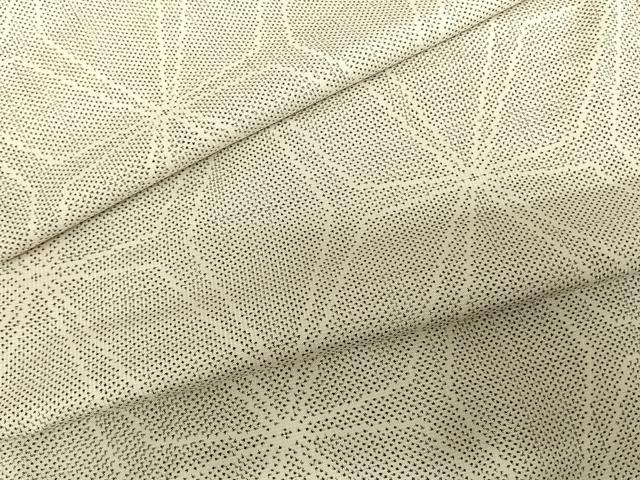 Rakuten - 平和屋着物●本場大島紬　白大島　一元絣　麻の葉文様　正絹　逸品　AABF0472fy
