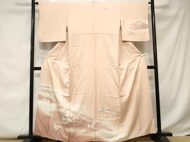 Rakuten - 平和屋着物■訪問着　鉾　御所解文　暈し染め　正絹　逸品　CABC0749ev