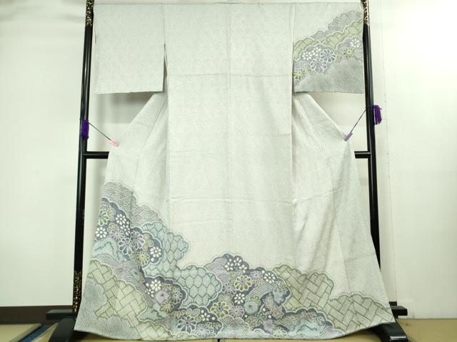 平和屋本店●極上　名門　藤娘きぬたや・総絞り　伊藤卓夫　訪問着　草花文　逸品　DZAB5824kh6 楽天市場】藤娘きぬたや 総絞りの通販