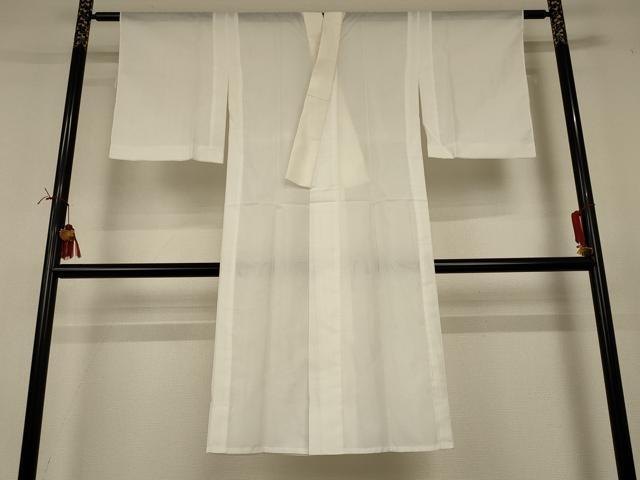 平和屋着物＊夏物 長襦袢 絽 象牙色 洗える着物 AABI6586jd